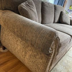 Large Sofa 90” Chenille Fabric