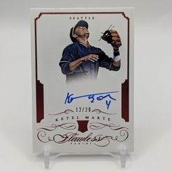 2016 Panini - Ketel Marte - Flawless Baseball /20 #RA-KM Auto