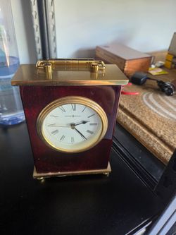 Howard Miller Carriage Desk Clock