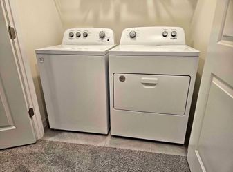 Washer and dryer free delivery.