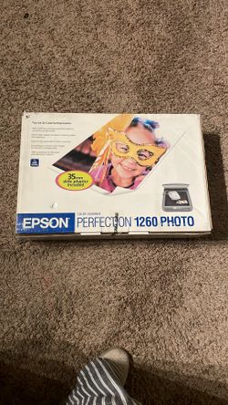 Epson Color Scanner Perfection 1260 Photo OBO