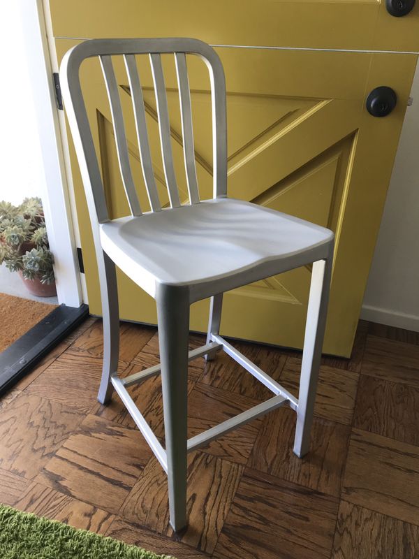 Crate And Barrel Aluminum Bar Stool Images