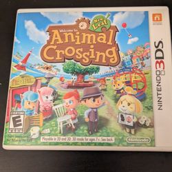 Animal Crossing New Horizons Case And Manual Only For Nintendo 3ds Gameboy
