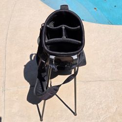 South Bay Lightweight Golf Stand Bag - Dual Backpack Straps - Clean