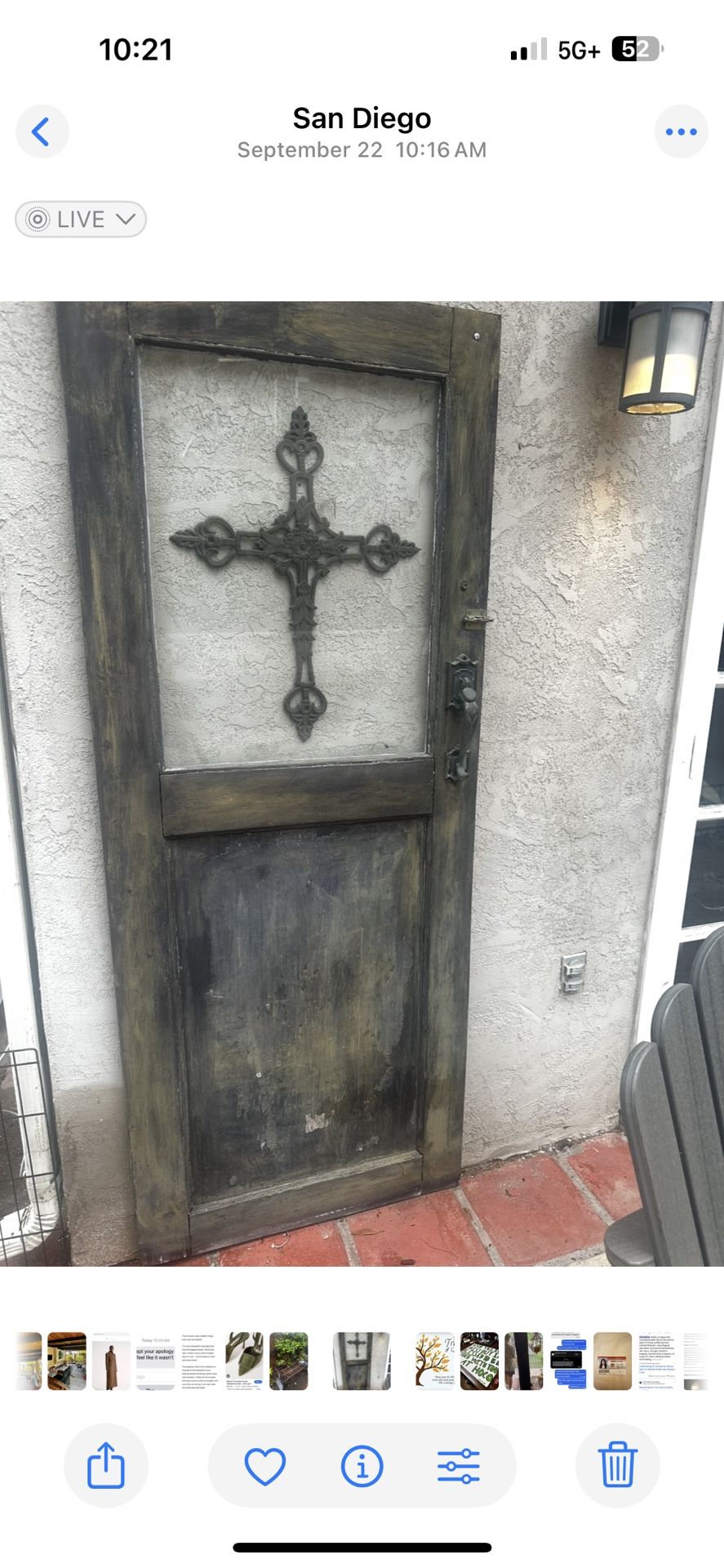 Vintage Wood Door 