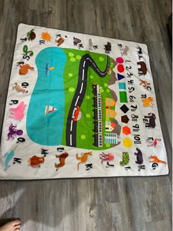 Baby Splat Mat Animals