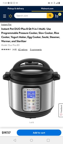 8 qt instant pot duo nova