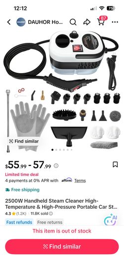 Steam cleaner