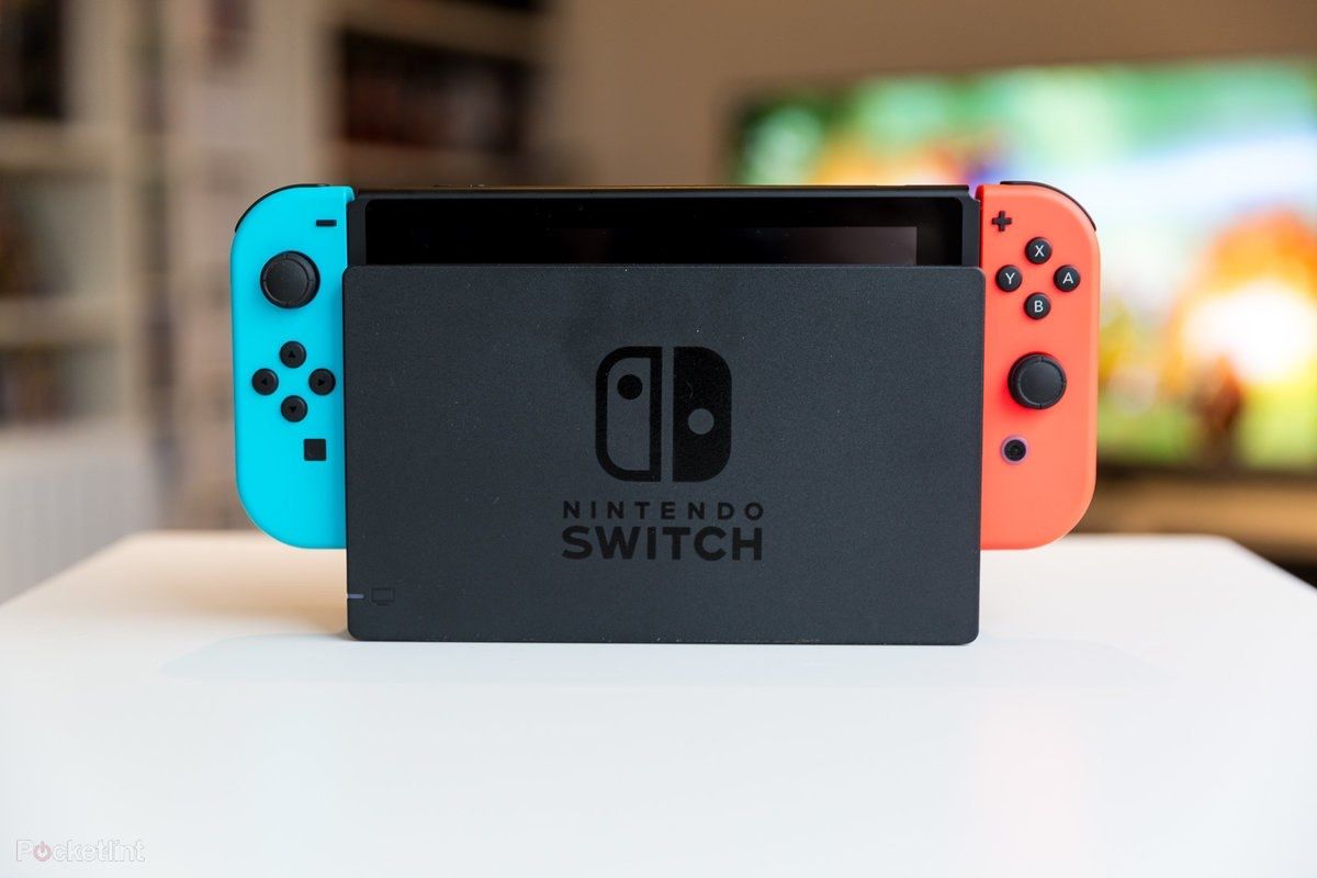 Nintendo Switch - Neon Red & Neon Blue Joy