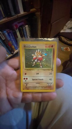 Hitmonchan Base 2 Set 1999 Excellent Condition