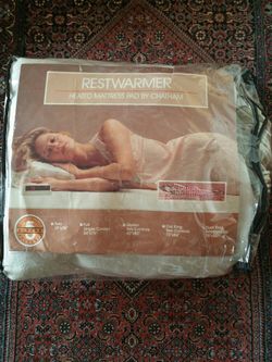 HEATED MATTRESS PAD -KING