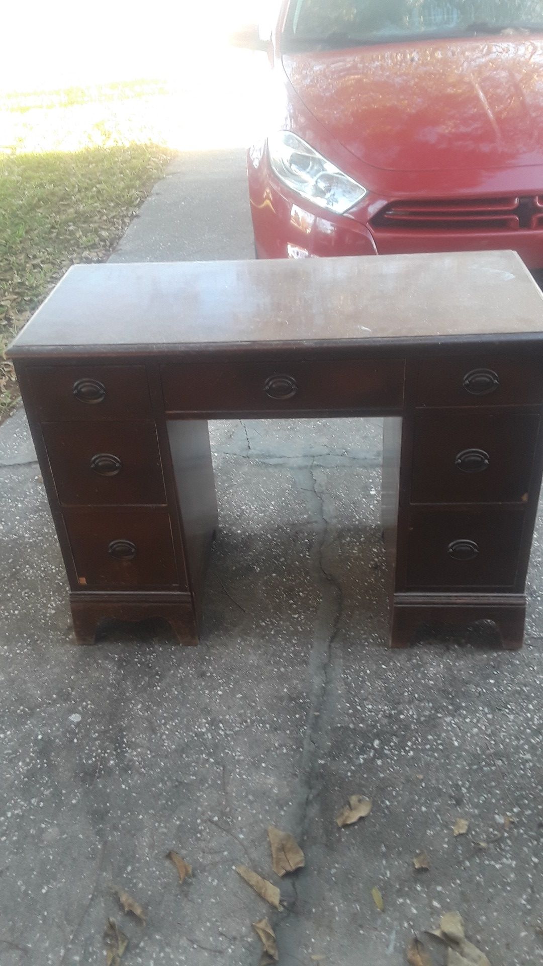 Need Room In Garage! Antique desk