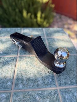 U Hual power tow trailer hitch, and ball mount
