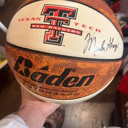 Marsha Sharp autographed Basketball 