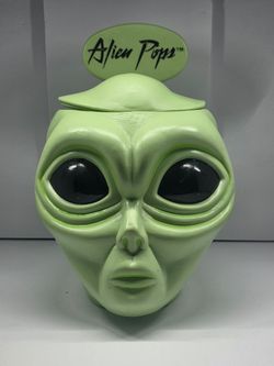 Alien Pops vintage display
