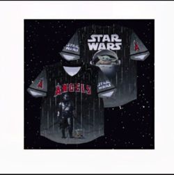 Mandalorian grogu angels jersey