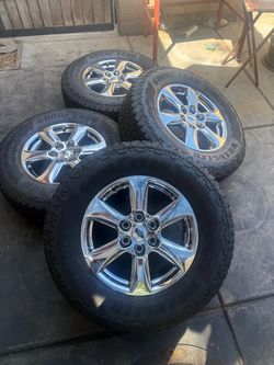 LT265/70/R18 Goodyear Wrangler & Ford F150 Wheels