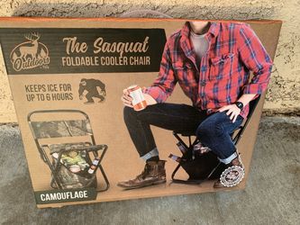 Camouflage Foldable cooler chair