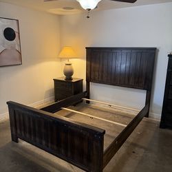 Queen size bed frame