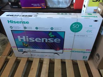 HISENSEE 50 INCH 4K K UHD SMART TV!!!!