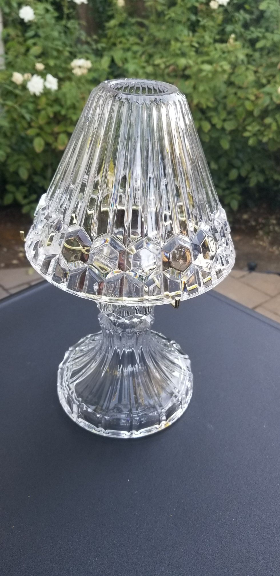 Princess House crystal lamp