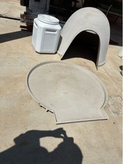 Dog house, container for dog