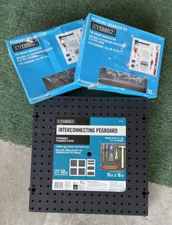 Peg Boards And Organization Kit