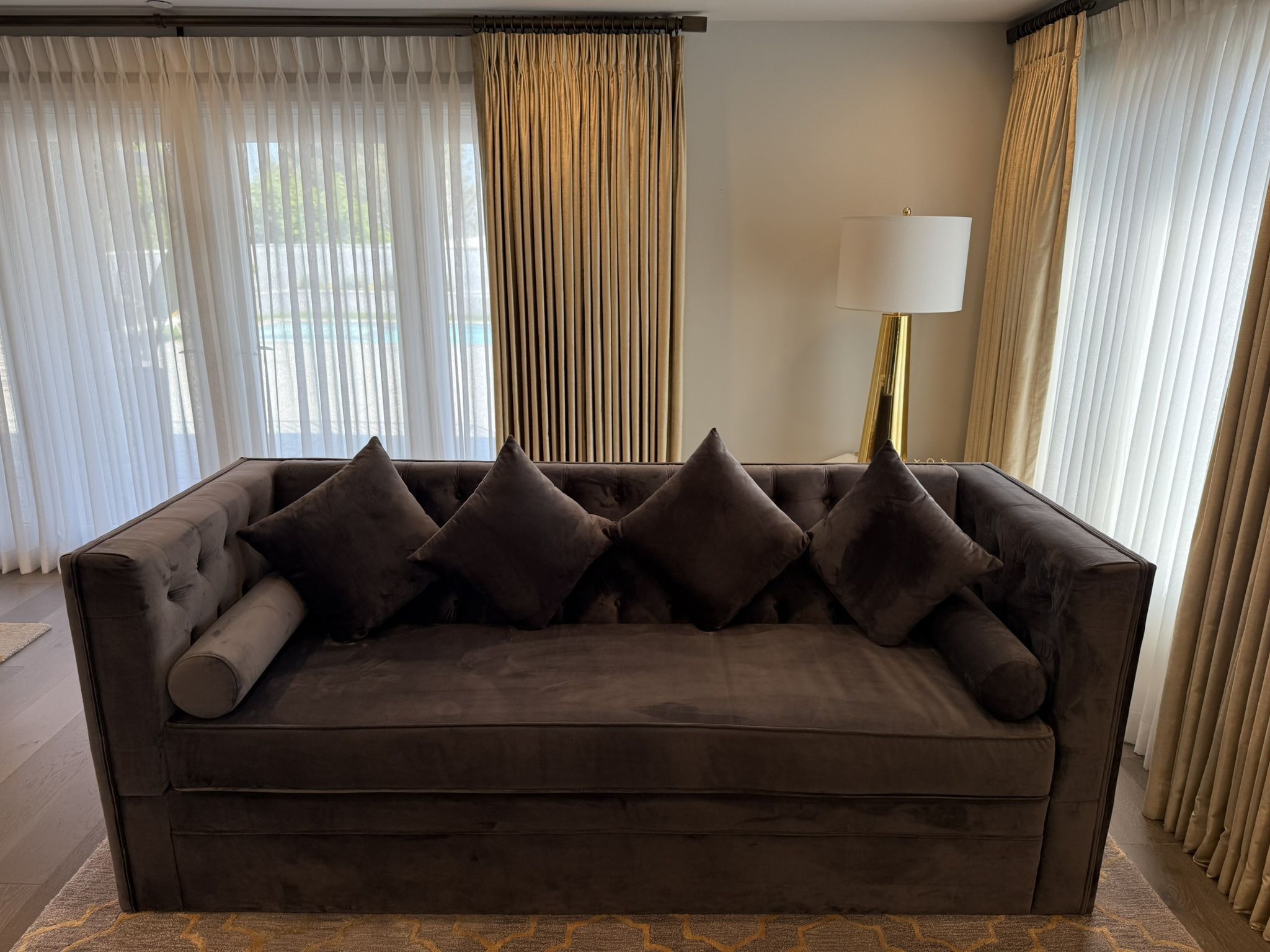 Modern Gray Couch