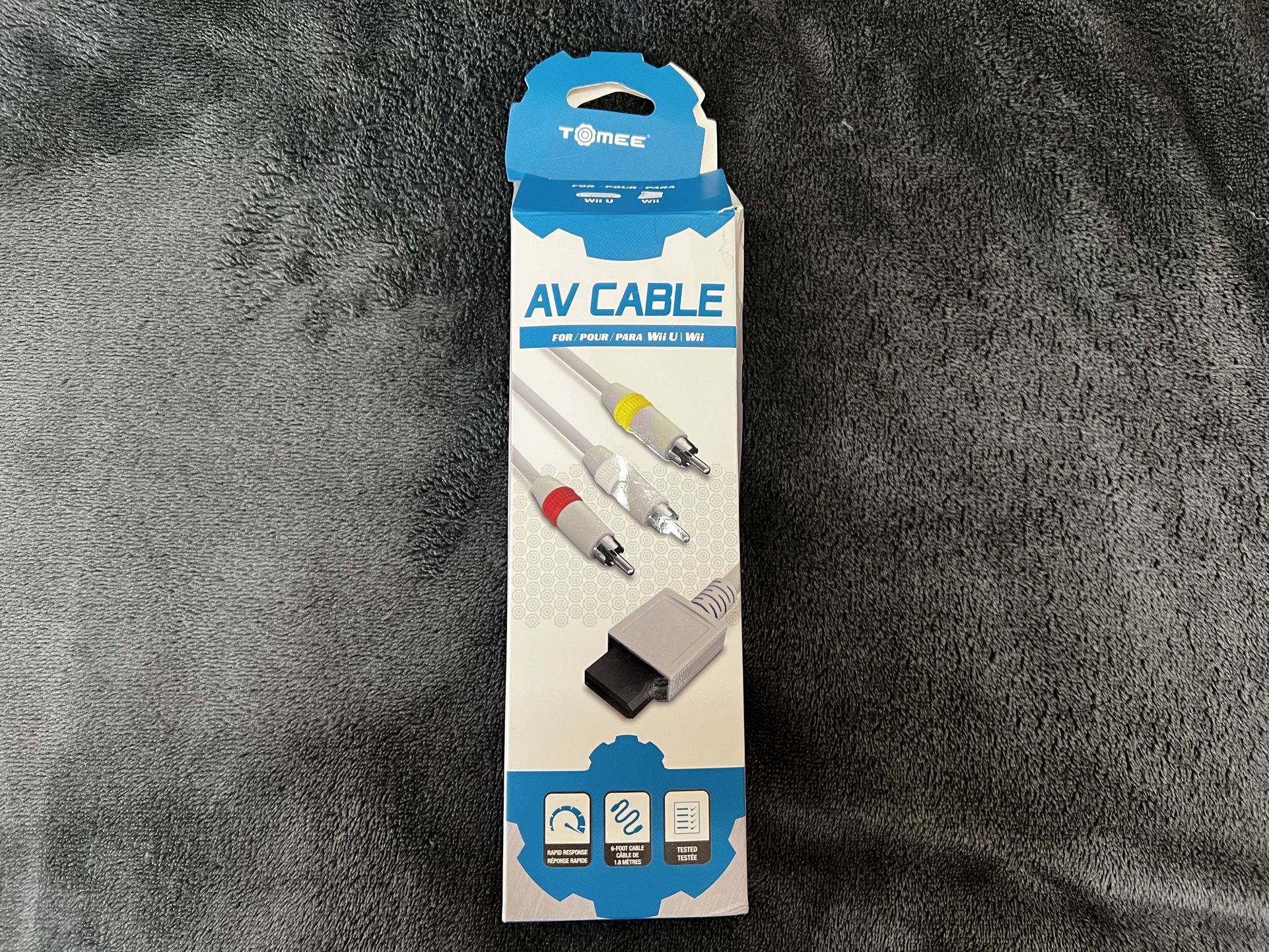 Tomee AV Cable For Nintendo Wii U / Wii