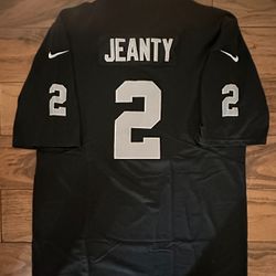 Ashton Jeanty Raiders Jersey.. Stitched.. Inbox With Your Size Info 