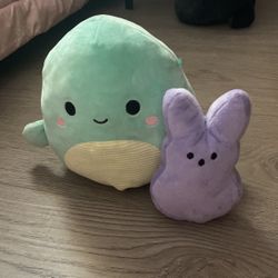 Squishmallow And Peeps Plushies 