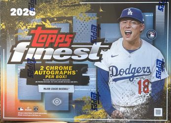 2026 Topps Finest Baseball Hobby Box