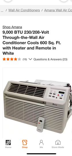 Amana Window AC Unit