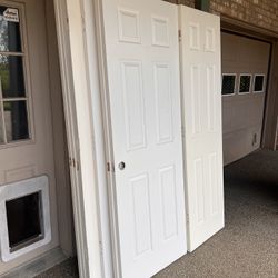 18- Semi-solid Core Interior doors (Excellent Condition) 