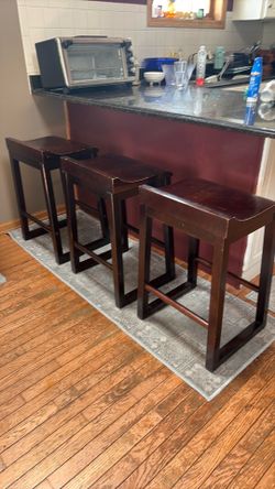Wooden Bar Stools