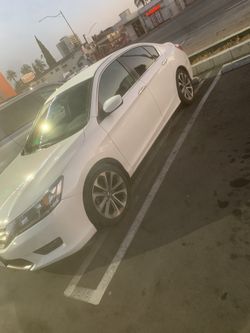 2015 Honda acord sport pearl white