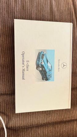 Mercedes Benz Operator’s Manual Book