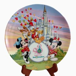 Vintage Disney 20th Anniversary Collectors Plate " Strike Up The Band"
