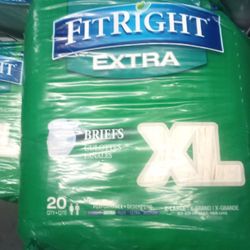 FitRight Extra XL and XXL briefs