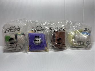 1996 Disney Pocahontas Burger King Kids Club Toys Complete Set of 4