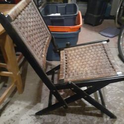 Vintage Mid Century Folding Chair 