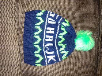 Unisex Seahawks beanie hat