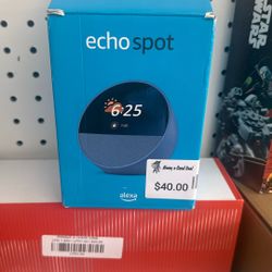 Alexa Eco Spot Opened Box 