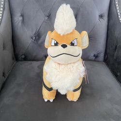 Pokemon Growlithe 12”  Jazware Plushie