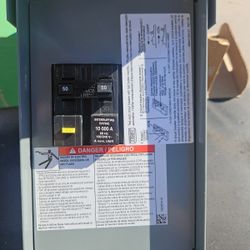 New Square D Spa Panel/ hot tub 220v 50-Amp GFCI for sale 

