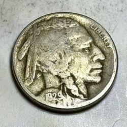 1929 S Buffalo Nickel w/ ERROR 
