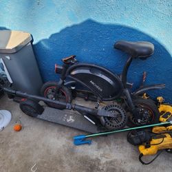Electric Scooter And Bicycle 
