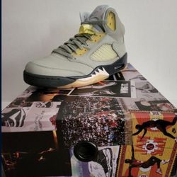 Jordan 5s Size 9 Brand New In Box 100% Authentic 10.5w 