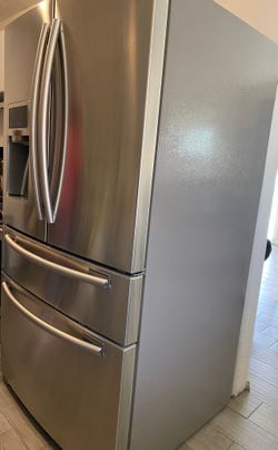 For Sale Grey Samsung Refrigerator