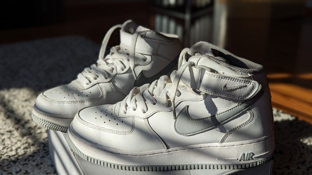 Nike Air Force 1 Mid White Grey DV0806-100 Release Date